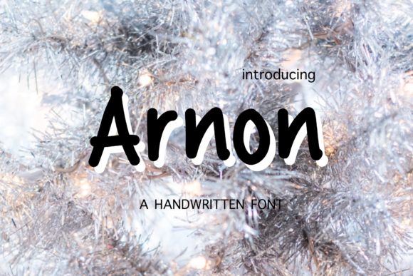 Arnon: A Friendly Handwritten Font for Modern Web Design