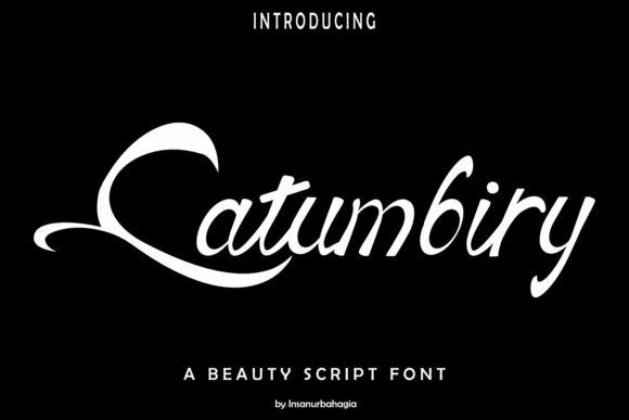 Catumbiry: A Premium Handwritten Font for Web Design