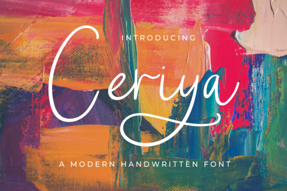 Ceriya: A Timeless Handwritten Font for Editorial Design