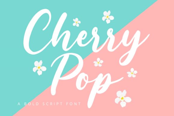 Cherry Pop: The Elegant Script Font for Campaigns