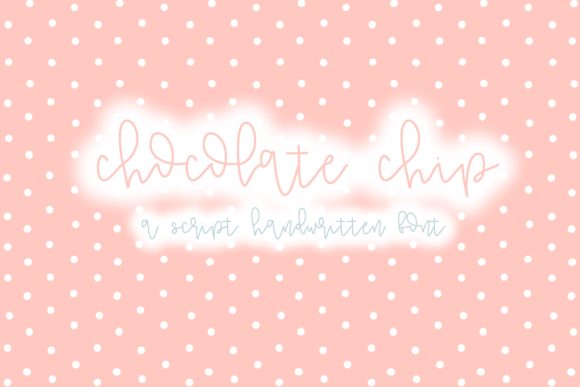 Chocolate Chip: A Handwritten Font for Makers