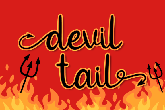 Devil Tail: A Handwritten Font for Small Brands