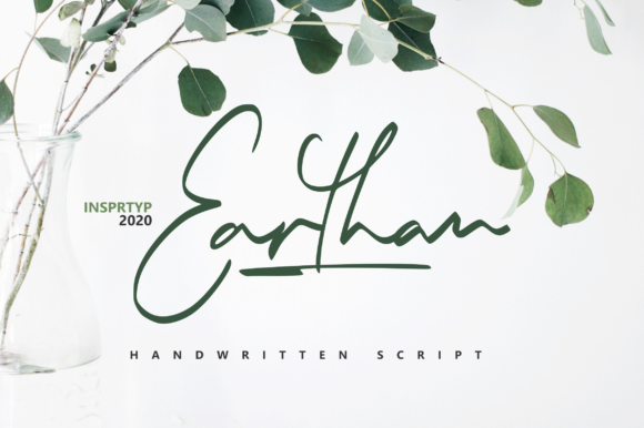 Earthan: A Handwritten Font for Makers