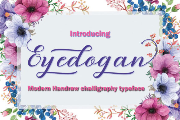 Eyedogan: A Premium Handwritten Font for Campaigns