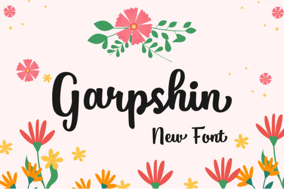 Garpshin: A Premium Handwritten Font for Editorial Design