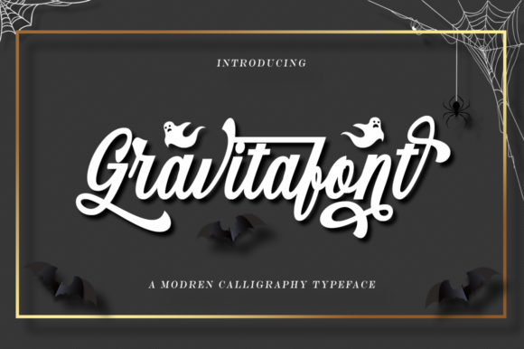 Gravitafont: A Handwritten Typeface for Editorial Design
