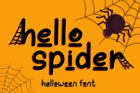 Hello Spider: A Spooky Handwritten Font for Brands