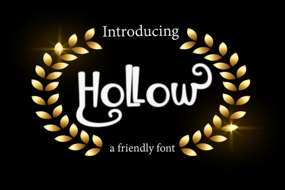 Hollow: A Luxurious Handwritten Font for Branding