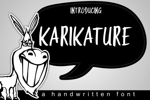Karikature: A Quirky Handwritten Font for Crafters