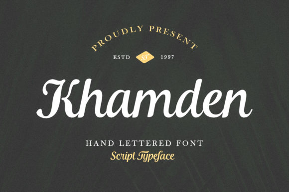 Khamden: The Elegant Handwritten Font for Your Brand