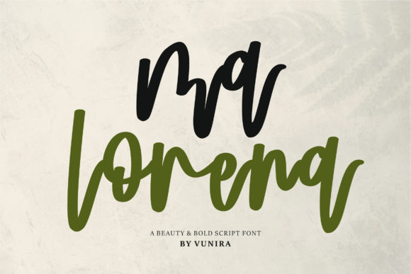 Ma Lorena: A Timeless Handwritten Font for Editors
