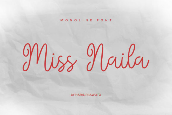 Miss Naila: A Review of This Elegant Handwritten Font