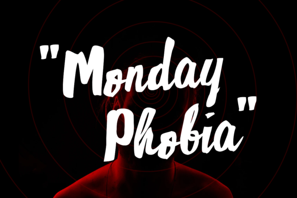 Monday Phobia: A Bold Handwritten Font for Web Design