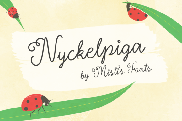 Nyckelpiga: A Review of This Unique Handwritten Font