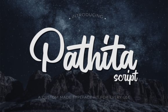 Pathita: The Elegant Handwritten Font for Marketers