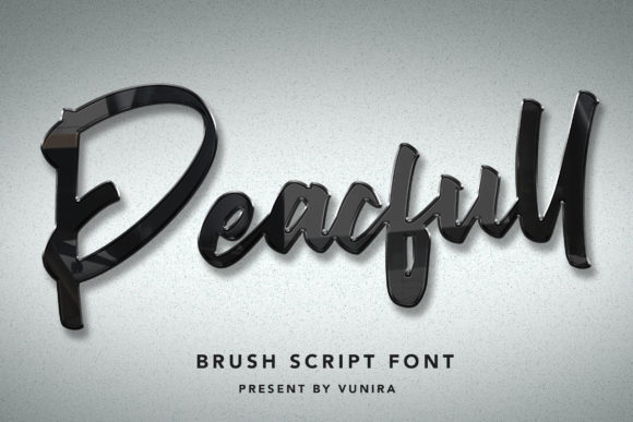 Peacfull: A Handwritten Font for Bold Marketing