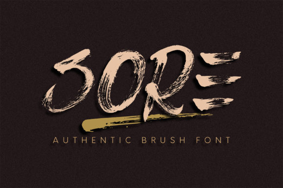 Sore: A Handwritten Font for Authentic Web Design