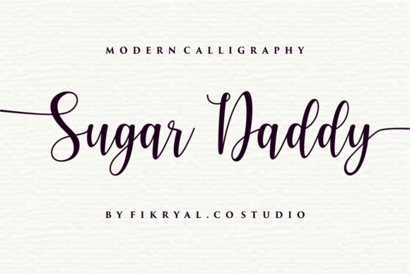 Sugar Daddy: A Premium Script Font for Web Design