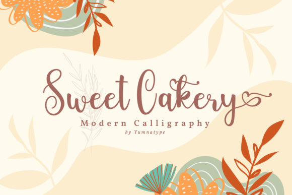 Sweet Cakery: A Natural Script Font for Editorial Design