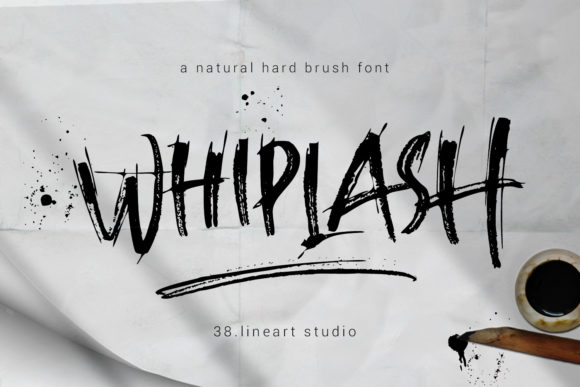 Whiplash: The Authentic Handwritten Font for Crafters