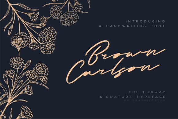 Why Brown Carlson Is the Perfect Handwritten Font for Branding